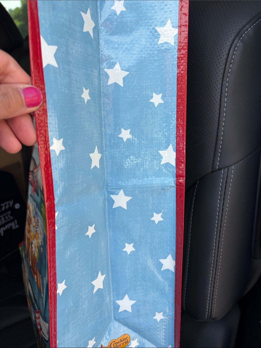 Patriotic tote bag - Picture 3 of 4